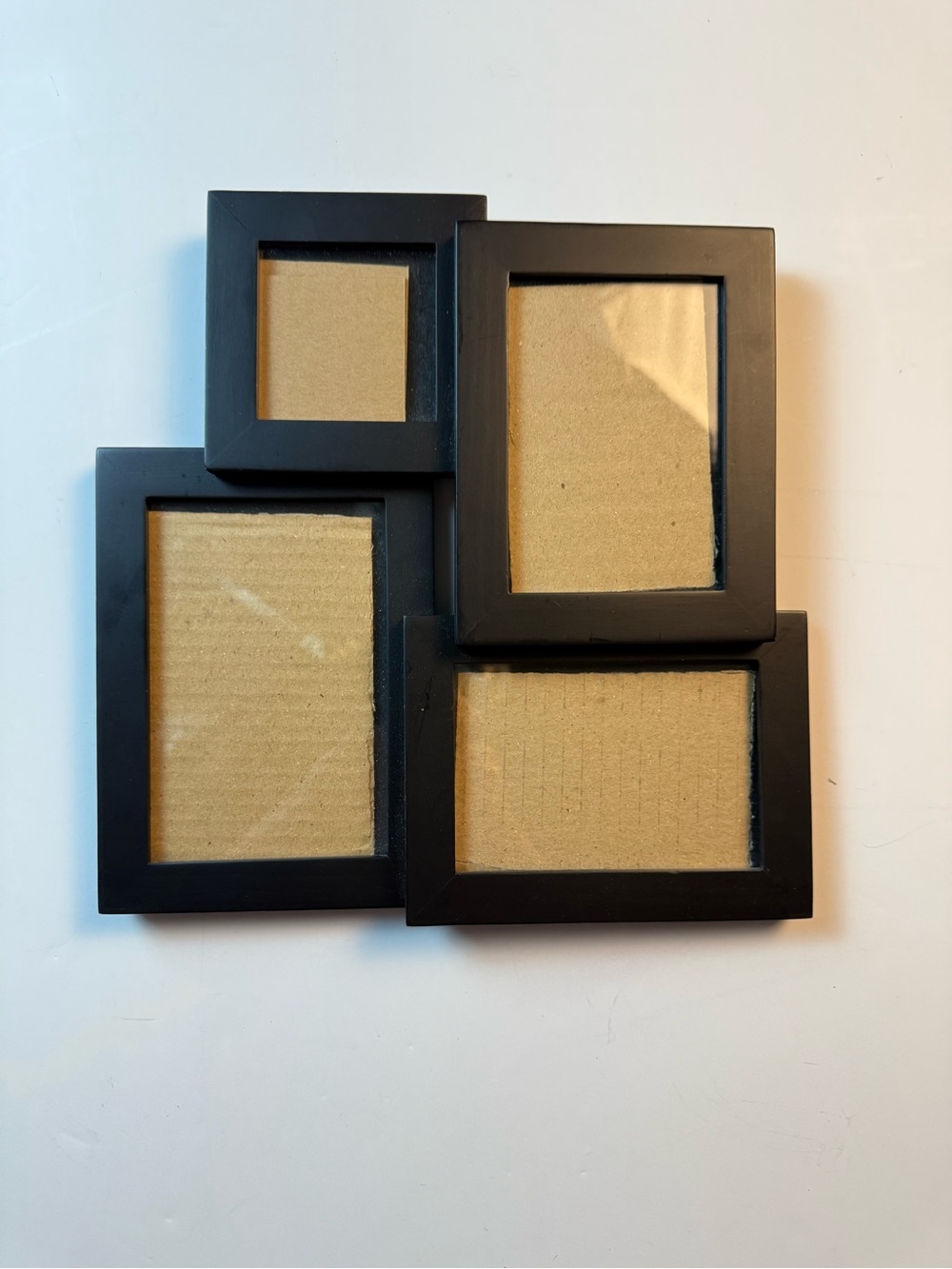 LOFT Umbra Black Multi-Opening Collage Frame with Easel Stand